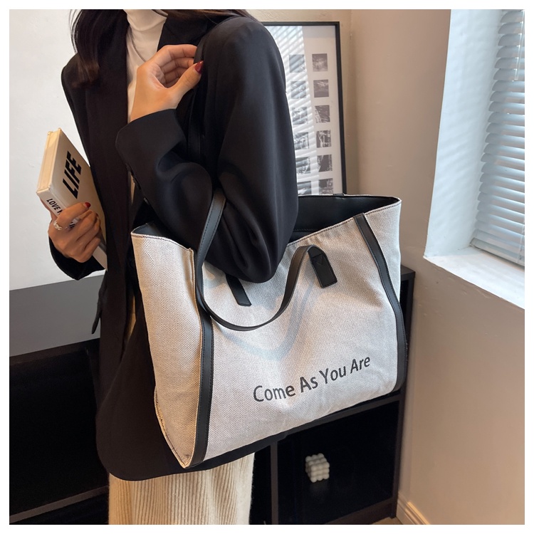 Túi Tote Vải Bố Dung Tích Lớn Thời Trang