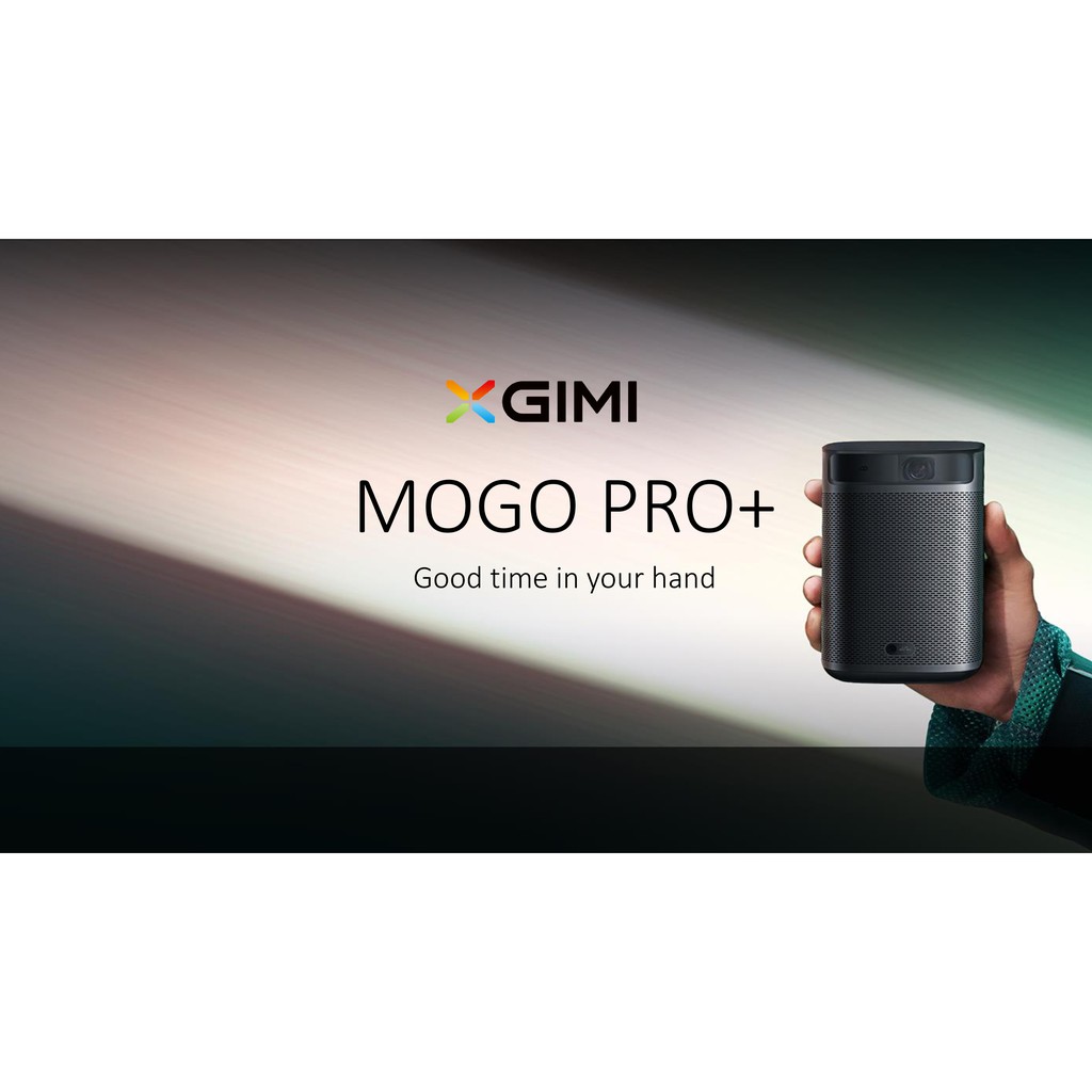 Máy chiếu XGIMI Mogo Pro+ (Bản Quốc Tế), Full HD, loa Harman/Kardon / Android TV, tự chỉnh góc, Pin 4 giờ