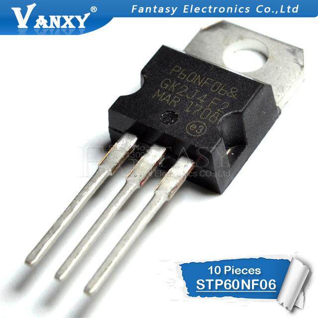 10 CÁI STP60NF06 TO220 P60NF06 TO-220 STP60NF06L 60NF06 IC mới và nguyên bản