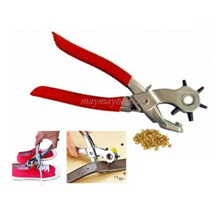 Kìm bấm khuy ô rê trên dây vải, dây da