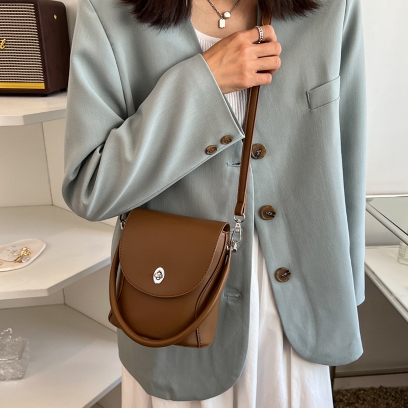 IELGY Túi Đeo Vai Màu Trơn Tùy Chỉnh Thời Trang Cho Nữ