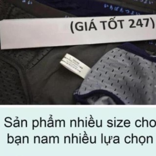 Hộp 05 quần lót thông hơi xuất nhật cao cấp tam giác - klan