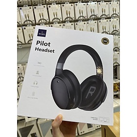 Tai Nghe Chụp Wiwu Pilot Headser Pilot 1 Dành Cho Các Thiết Bị Có Bluetooth Có Cổng Sạc Chân Type-C - Hàng Chính Hãng