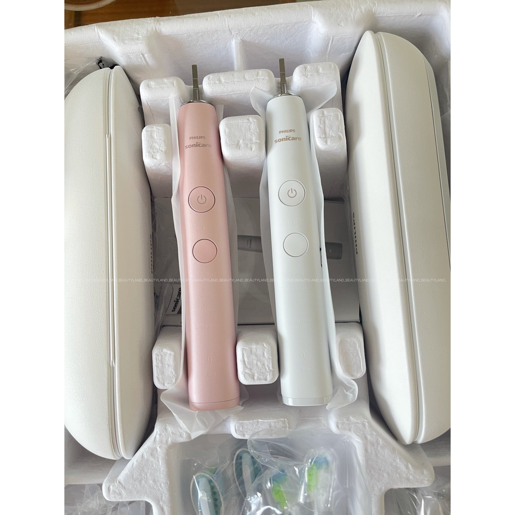 BỘ ĐÔI BÀN CHẢI ĐIỆN CAO CẤP PHILIPS SONICARE DIAMONDCLEAN SMART 9350