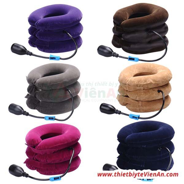 Đai hơi cổ Lucass NC-9 hỗ trợ đ.i.ề.u t.r.ị đau mỏi thoát vị cổ