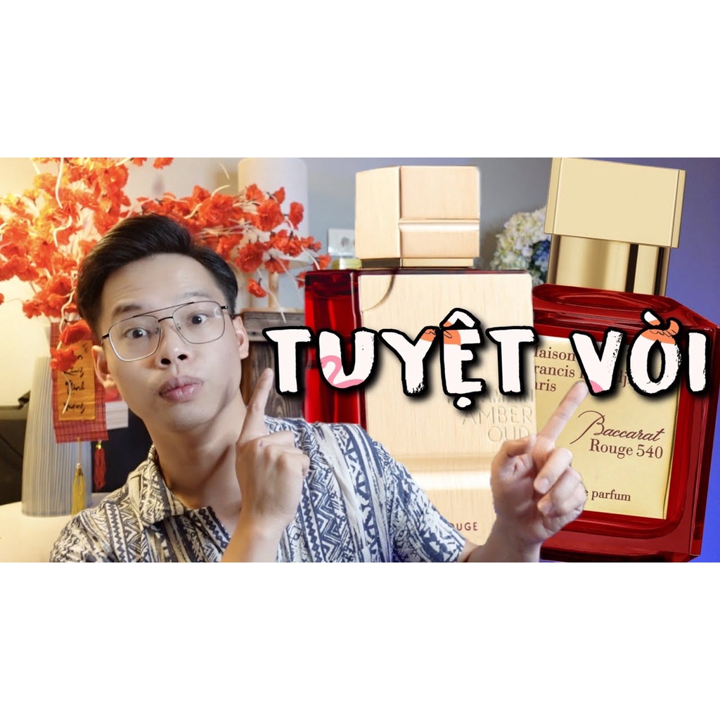 Haramain Amber Oud Rouge/ Ruby EDP | Nước hoa unisex Al Haramain | Sahara Perfume