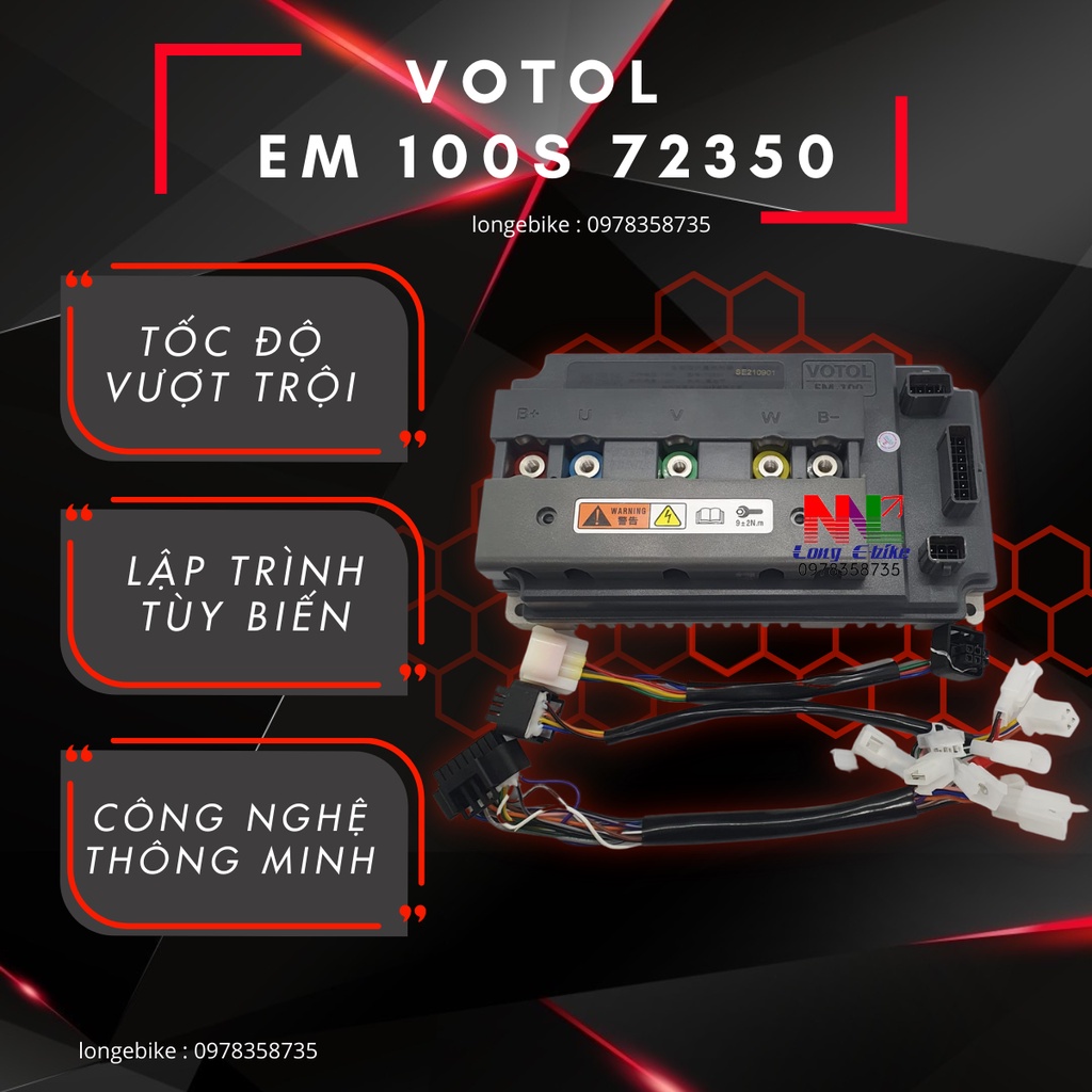 ic votol EM 100s 72350 dành cho xe điện