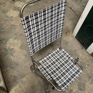 GHẾ CÂU CÁ INOX LƯNG CAO
