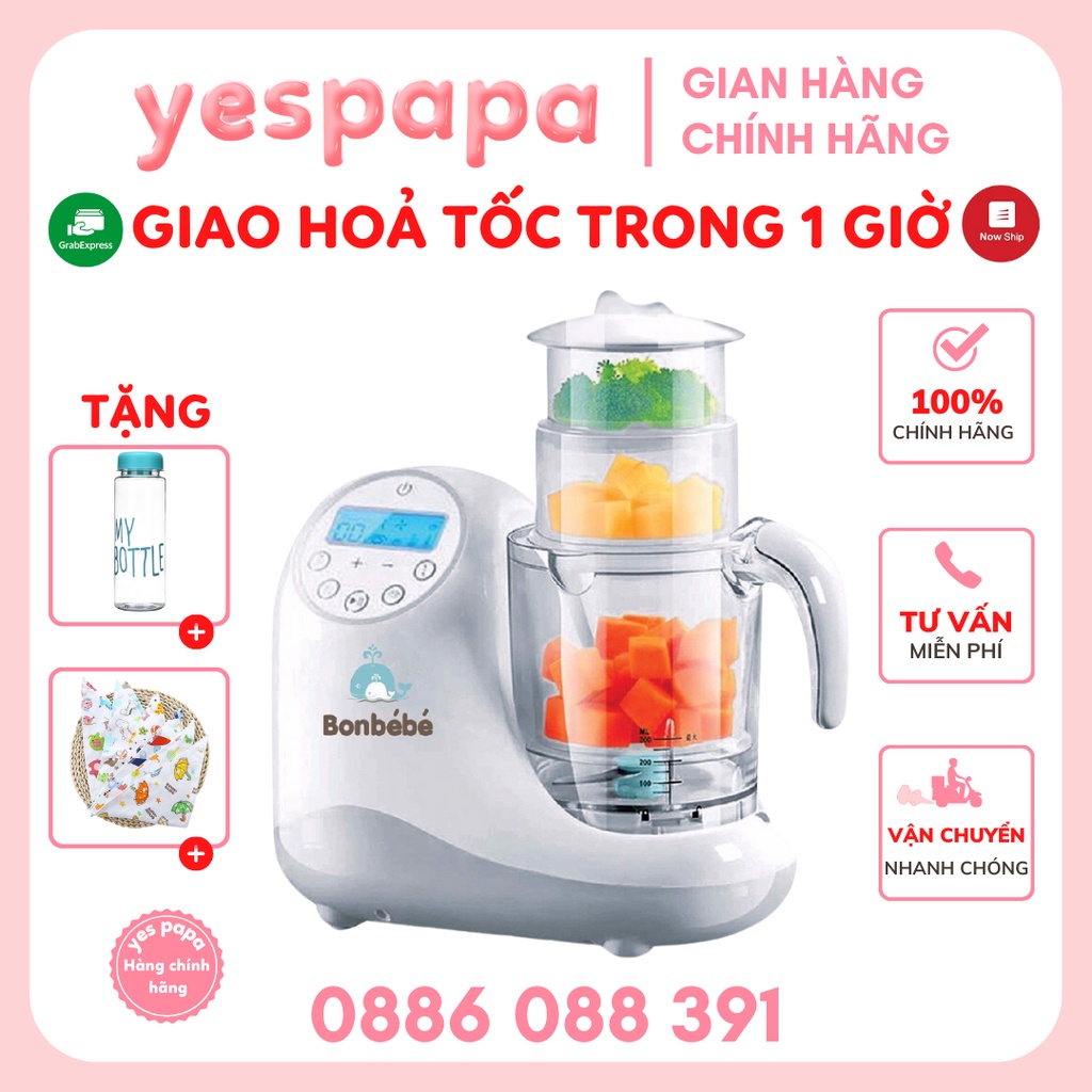 Máy xay hấp tiệt trùng đa năng BONBEBE - BB-10