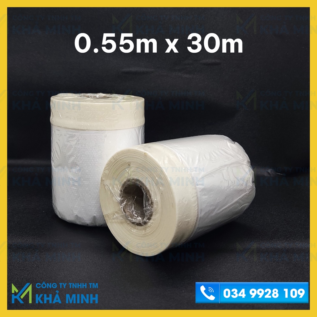 Băng keo nilon che sơn cao cấp siêu dai, siêu bám, chịu được nhiệt chuyên dành cho ô tô