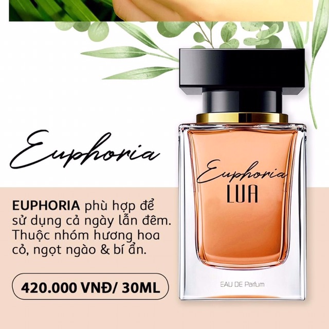 Nước hoa nữ hương hoa ngọt ngào Euphoria 30ml