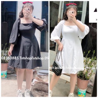 ĐẦM TAY PHỒNG CÔNG CHÚA [ TNT Shop Bigsize 60kg - 90kg ] Ảnh thật 100%