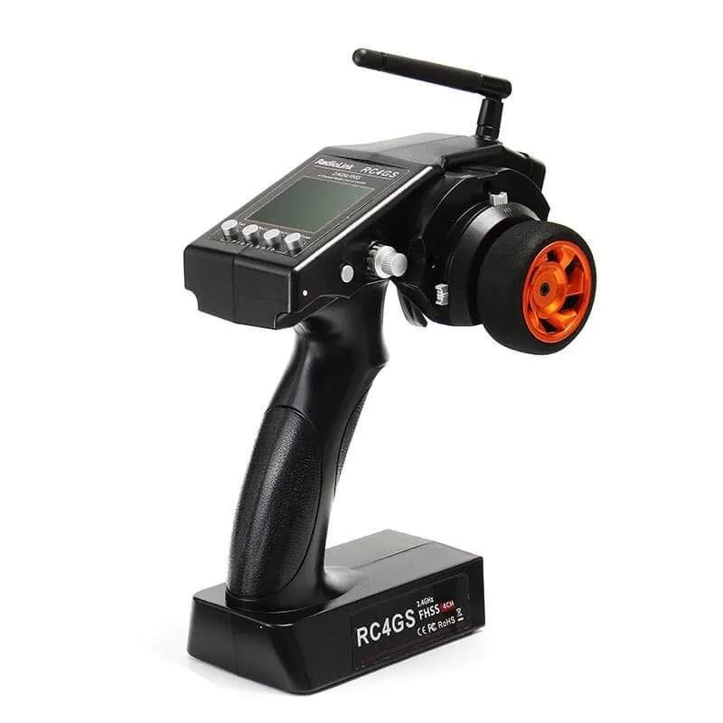 Radiolink RC4GS V2 2.4G 4CH bộ điều khiển xe oto + R6FG gyro bên trong bộ thu cho RC