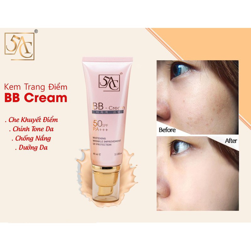 Kem nền BB Cream 5AC Hàn Quốc | BigBuy360 - bigbuy360.vn