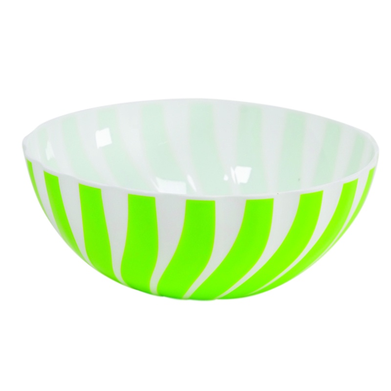 Tô  Nhựa Duy Tân 2 sọc lớn - Kích thước Ø 25 x 10,2 cm