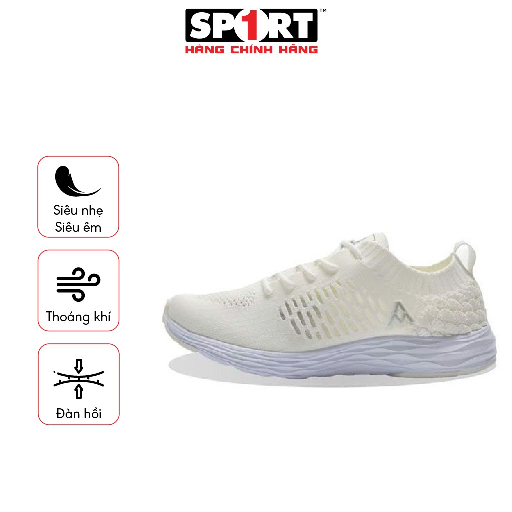 Giày Chạy Bộ Thể Thao Nữ AM 5210 SPORT1- Siêu Nhẹ, Chống Trơn Trượt, Đàn Hồi