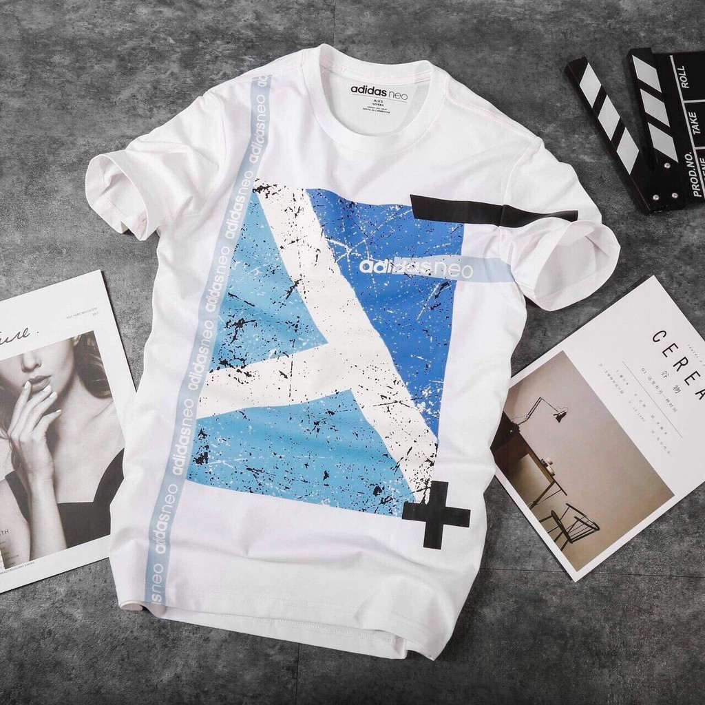 Áo thun nam cổ tròn Adi in hình cao cấp KENSTORE89 ATV028 | BigBuy360 - bigbuy360.vn