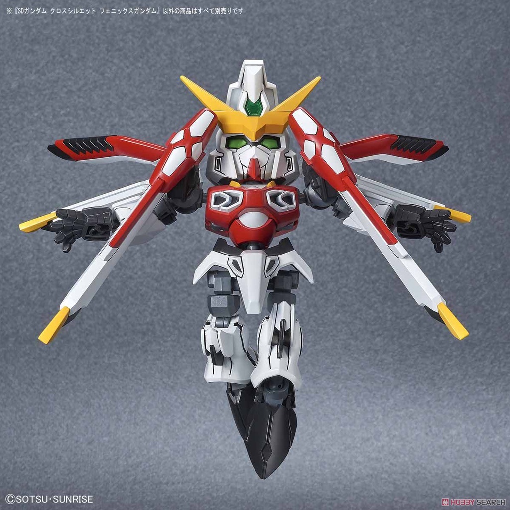 Mô hình lắp ráp Gunpla SD GUNDAM CROSS SILHOUETTE PHOENIX GUNDAM Bandai Japan