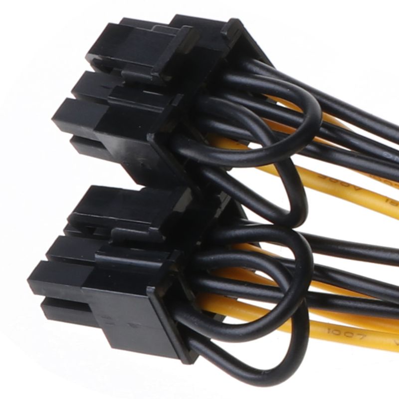 Dây Cáp Nguồn Chuyển Đổi Cpu 8-pin Sang Pci-E 8-pin  25cm