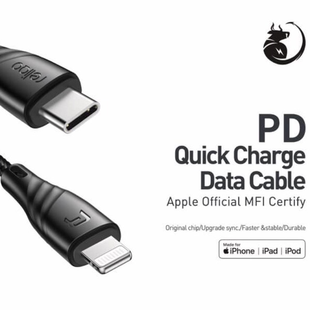 Cáp Sạc Nhanh Type-C To Lightning Mcdodo(Reliqo) - Chuẩn MFI