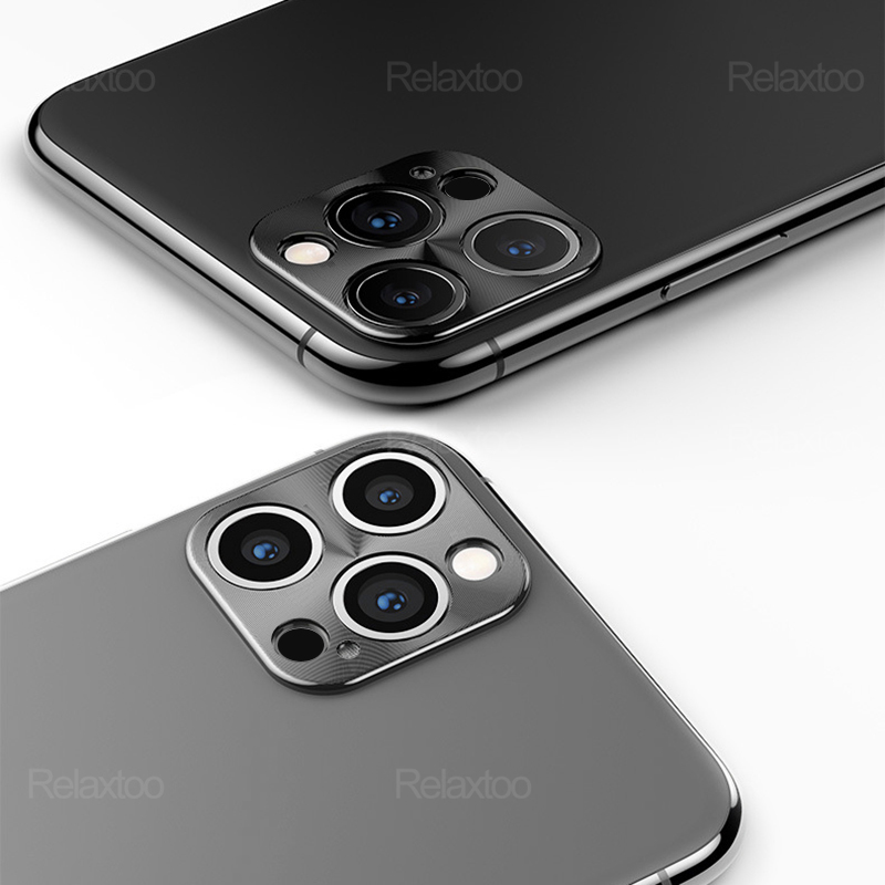Khung viền kim loại bảo vệ camera sau cho Apple Iphone 12 Pro Max Mini | BigBuy360 - bigbuy360.vn