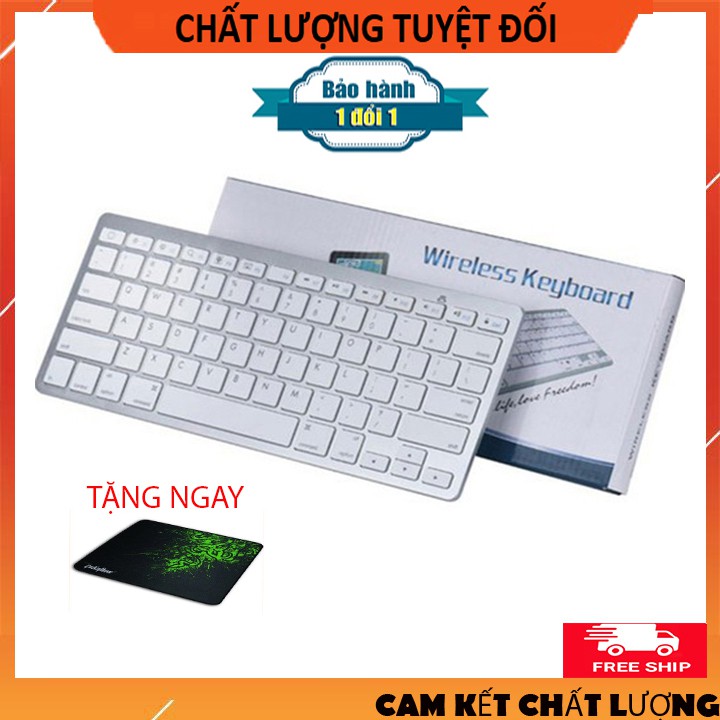 Bàn Phím Bluetooth Không Dây X5, Kiểu Dáng MAC, Thiết Kế Sang Trọng, Nhỏ Gọn, Tiện Lợi