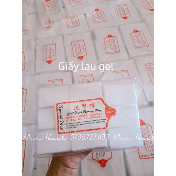 giấy lau gel cứng,  mềm