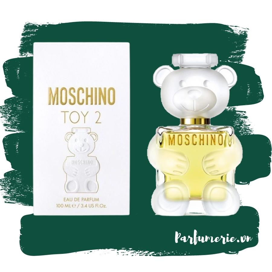 Nước hoa nữ Gấu Trắng Moschino Toy 2 tươi mới, trẻ trung, dễ thương