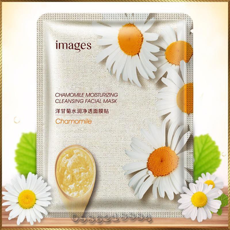 Mặt nạ Hoa Cúc Images Chamomile Mask cấp nước nuôi dưỡng làm đẹp da ICM5