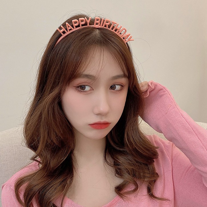 Cài Tóc Hình Chữ HAPPY BIRTHDAY Dễ Thương