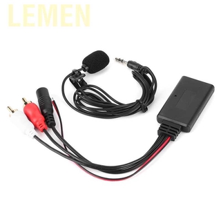 Dây cáp âm thanh kết nối bluetooth có mic 2 cổng rca