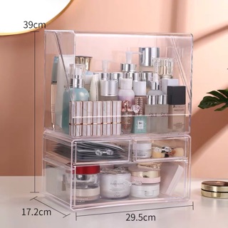 [ Size 29.5 cm]Tủ Đựng Mỹ Phẩm,Nước Hoa có nắp đậy