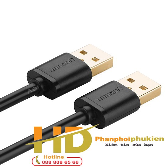 Cáp USB 2 Đầu Đực 1.5m UGREEN 10310