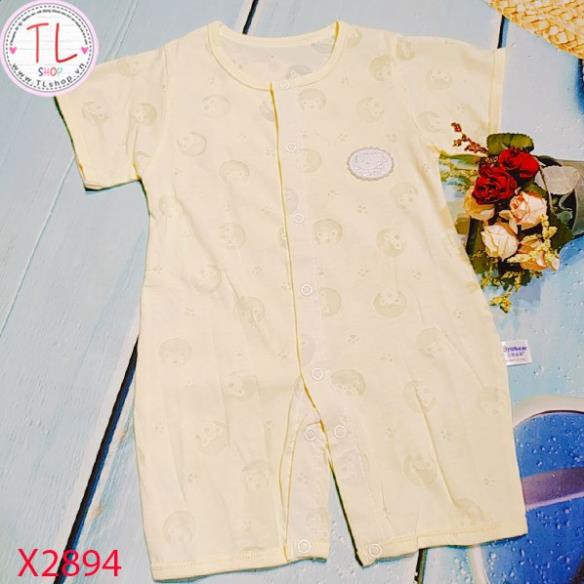 Thời trang trẻ em - Bộ Bodysuit thun ngắn cho bé hình gấu - Quần áo bé trai - Bộ bé trai - Quần áo bé gái - Bộ bé gái