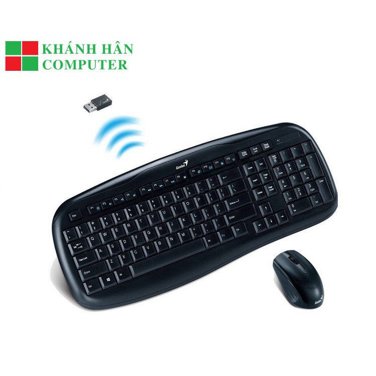 Mới Về - Bộ phím chuột không dây Genius KB 8000X - BH chính hãng 12 tháng
