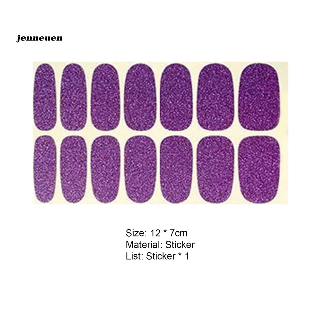 Miếng Dán Trang Trí Móng Tay Lấp Lánh Dễ Dàng Sử Dụng