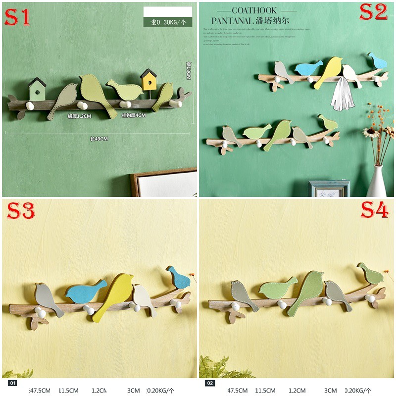 Móc treo tường sáng tạo phong cách BẮC Âu