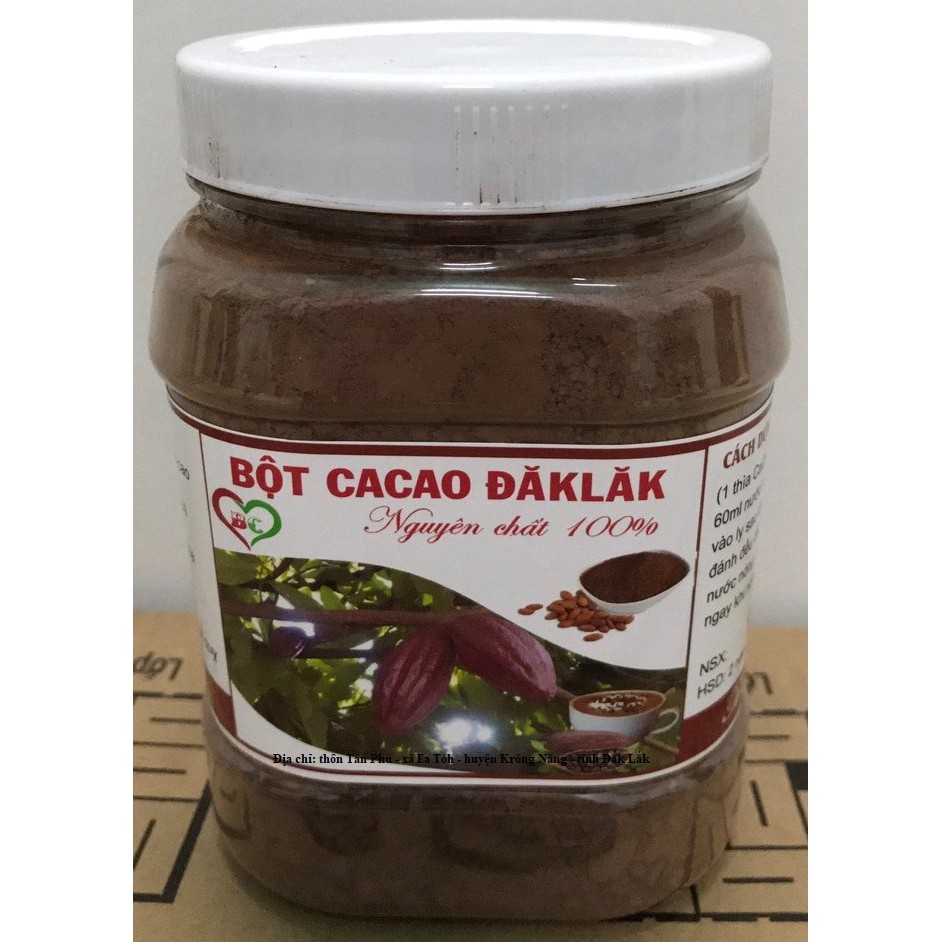 Bộ Cacao nguyên chất Đắk Lắk - 2kg