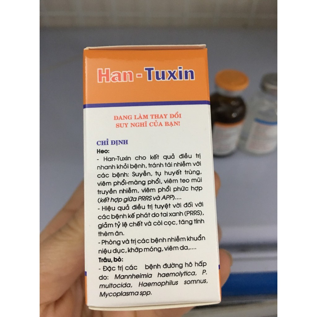 Hantuxin (5ml) - chỉ dùng trong thú y