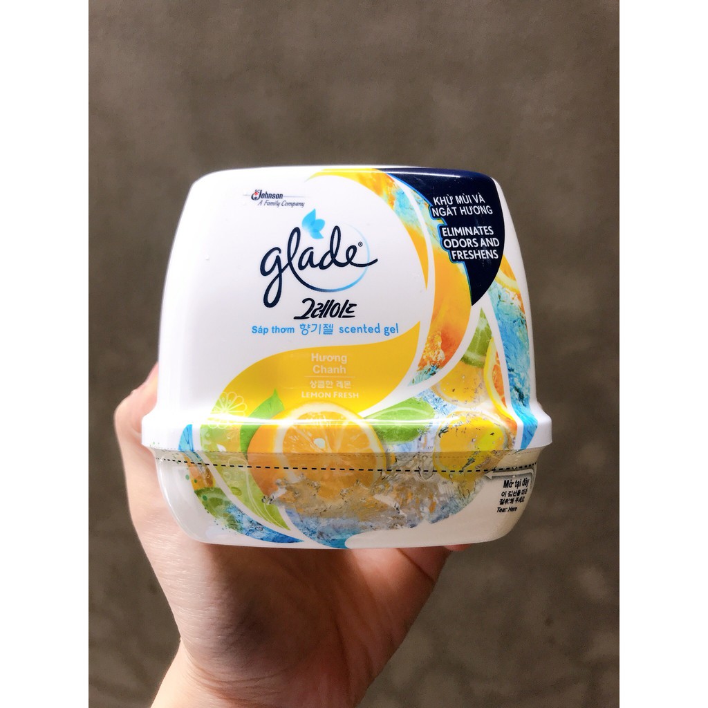 SÁP THƠM GLADE HÀNG CÔNG TY SCJ JHONSON NHẬP KHẨU THÁI LAN 180G(sáp lên giá)