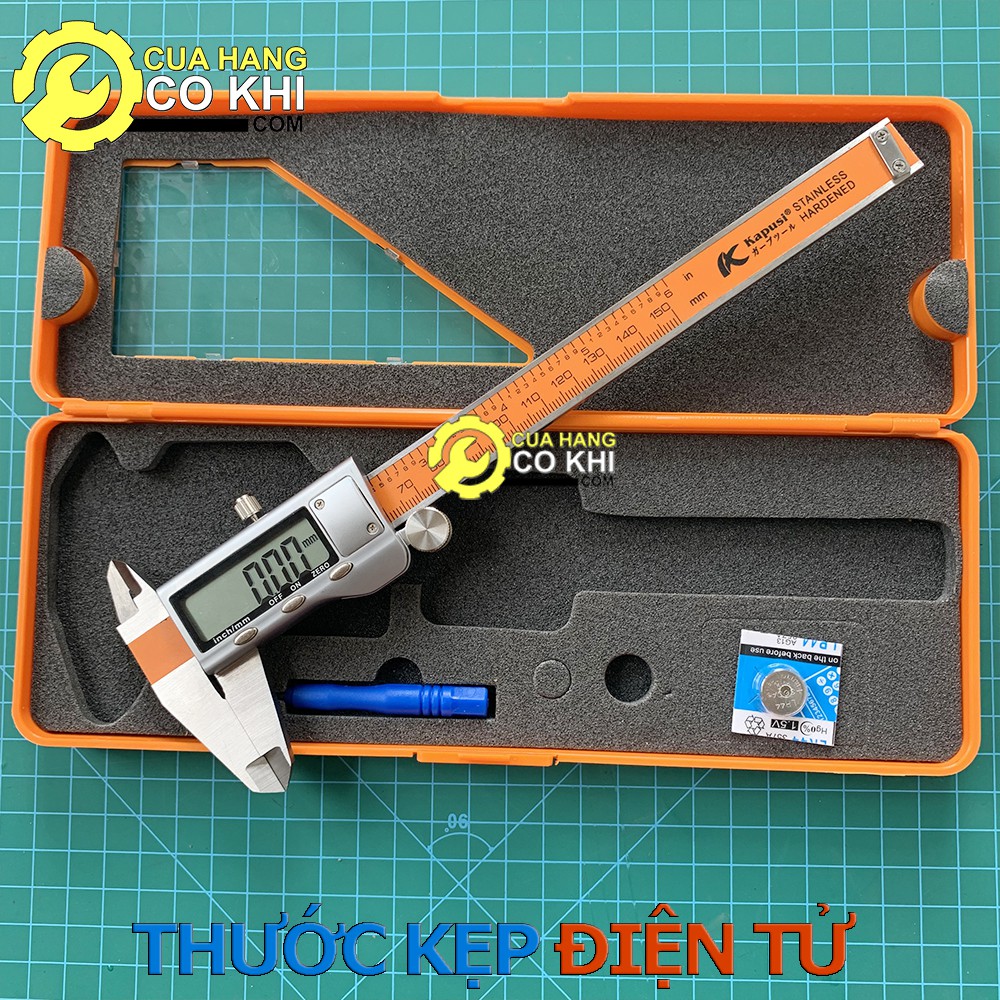 Thước kẹp điện tử 150 mm - bảo hành 12 tháng