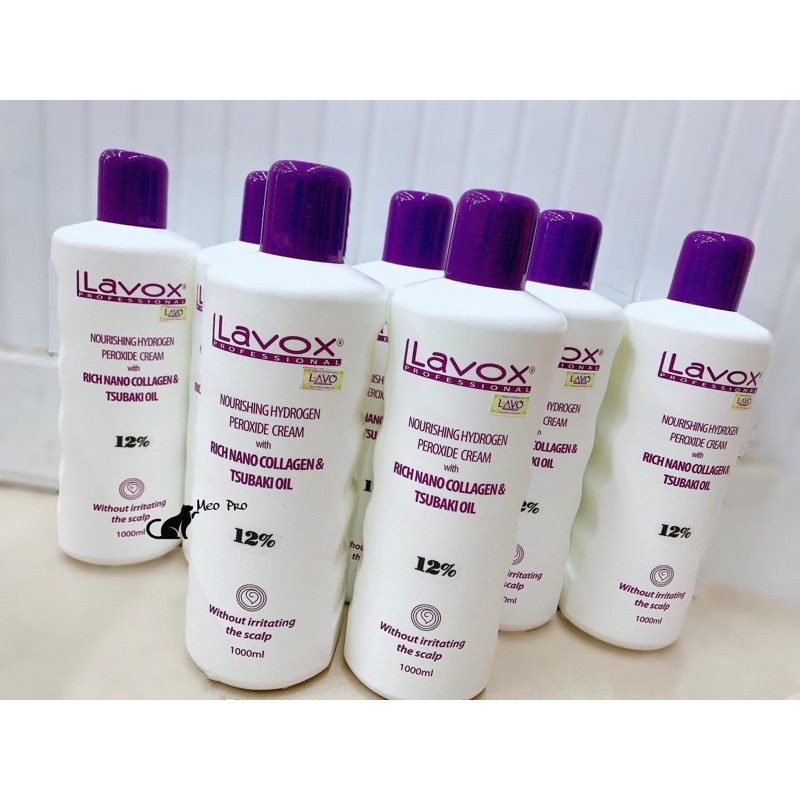 Oxy trợ nhuộm lavox 1000ml