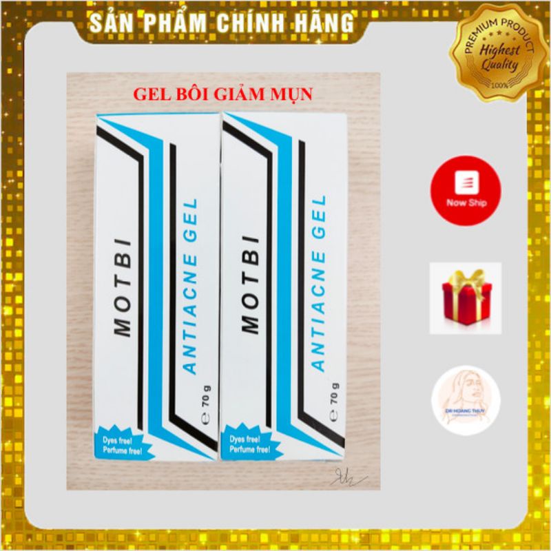 ✅ [CHÍNH HÃNG]MOTBI GEL 70g, Giảm Mụn Trứng Cá, Mụn Ẩn , Mụn Đầu Đen