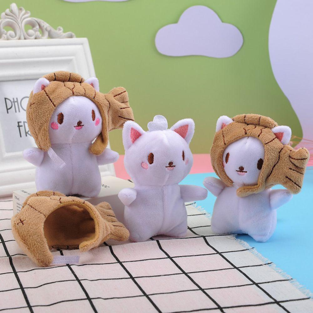 SUSANS Móc Khóa Hình Mèo Nhồi Bông Đáng Yêu