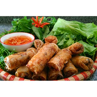 Chả giò Đặc Biệt Hải Sản Cầu Tre bịch 500g/ bịch 1.5kg (hàng lạnh chỉ giao hỏa tốc HCM)