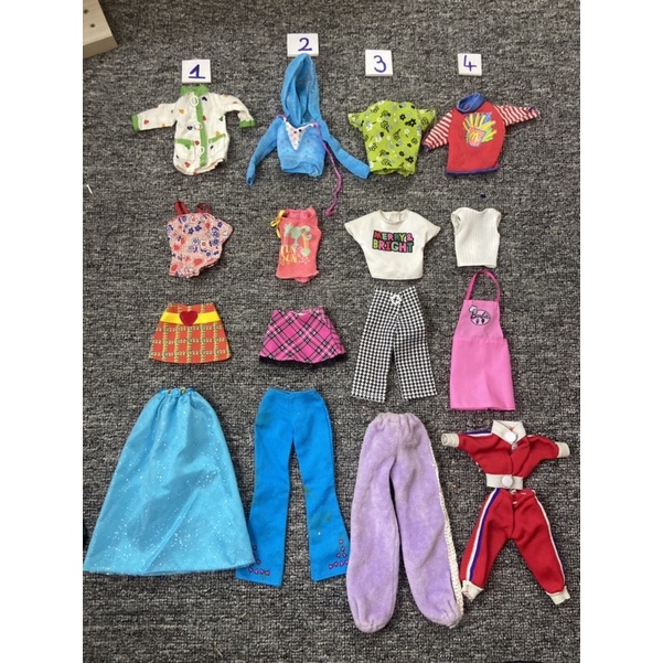 QAA8-QUẦN ÁO BÚP BÊ BARBIE