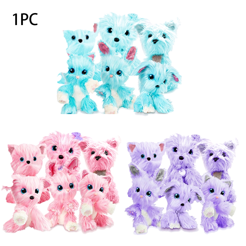 Little Live Plush Christmas Kids Gifts Cute Doll Interactive Pet Rescue Toy Soft Pomsies