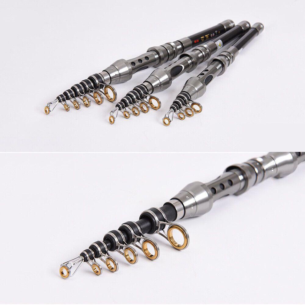 MUVAKO Cần Câu Cá Mini Siêu Nhẹ Gấp Gọn Tiện Dụng Mang Theo Du Lịch