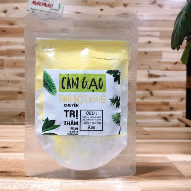 Cám gạo tinh bột nghệ hàng handmade