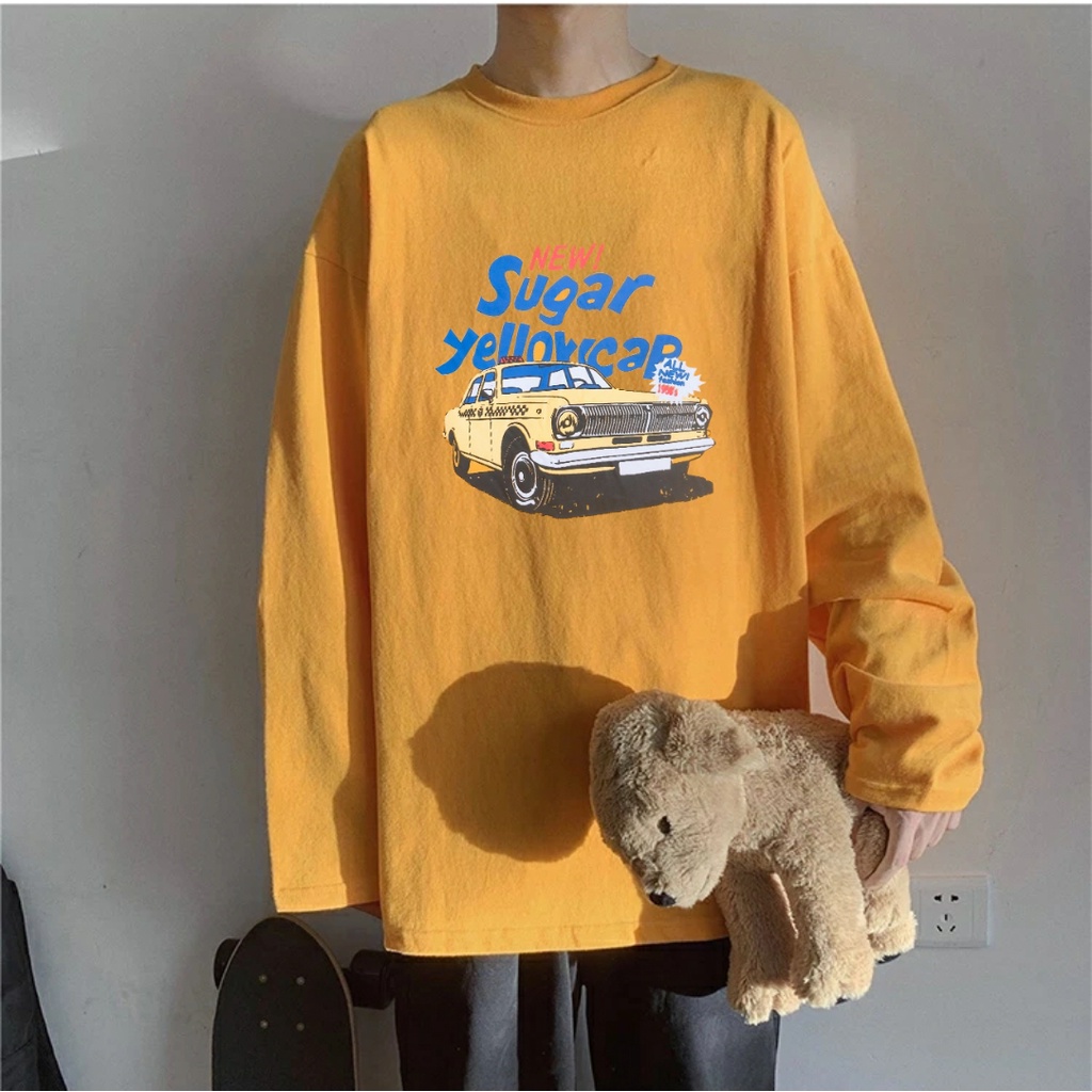 Áo thun dài tay nam nữ, áo phông dài tay unisex form rộng chất cotton dày đẹp in hình MẶT NGƯỜI | BigBuy360 - bigbuy360.vn